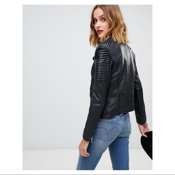 Barneys Originals | Jackets u0026 Coats | Nwt Barneys Originals Beppe Leather  Biker Jacket | Poshmark